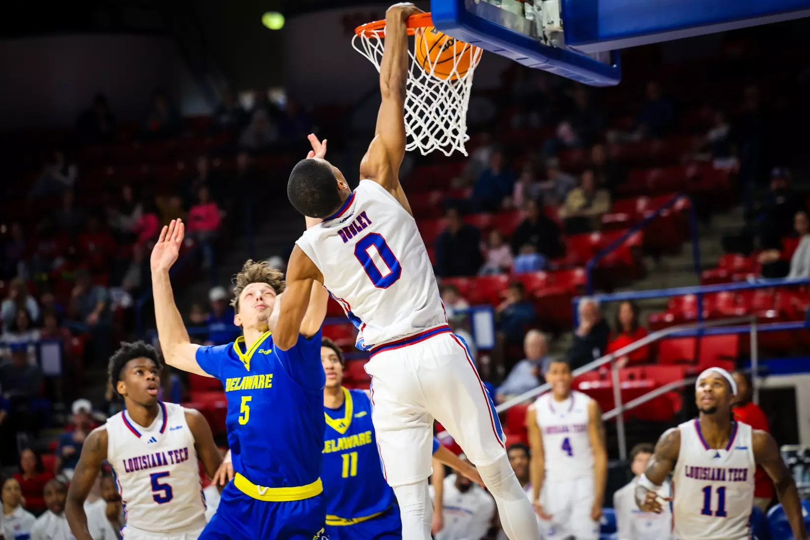 Bulldogs down Blue Hens in overtime, 70-68, on Saturday afternoon in the TAC