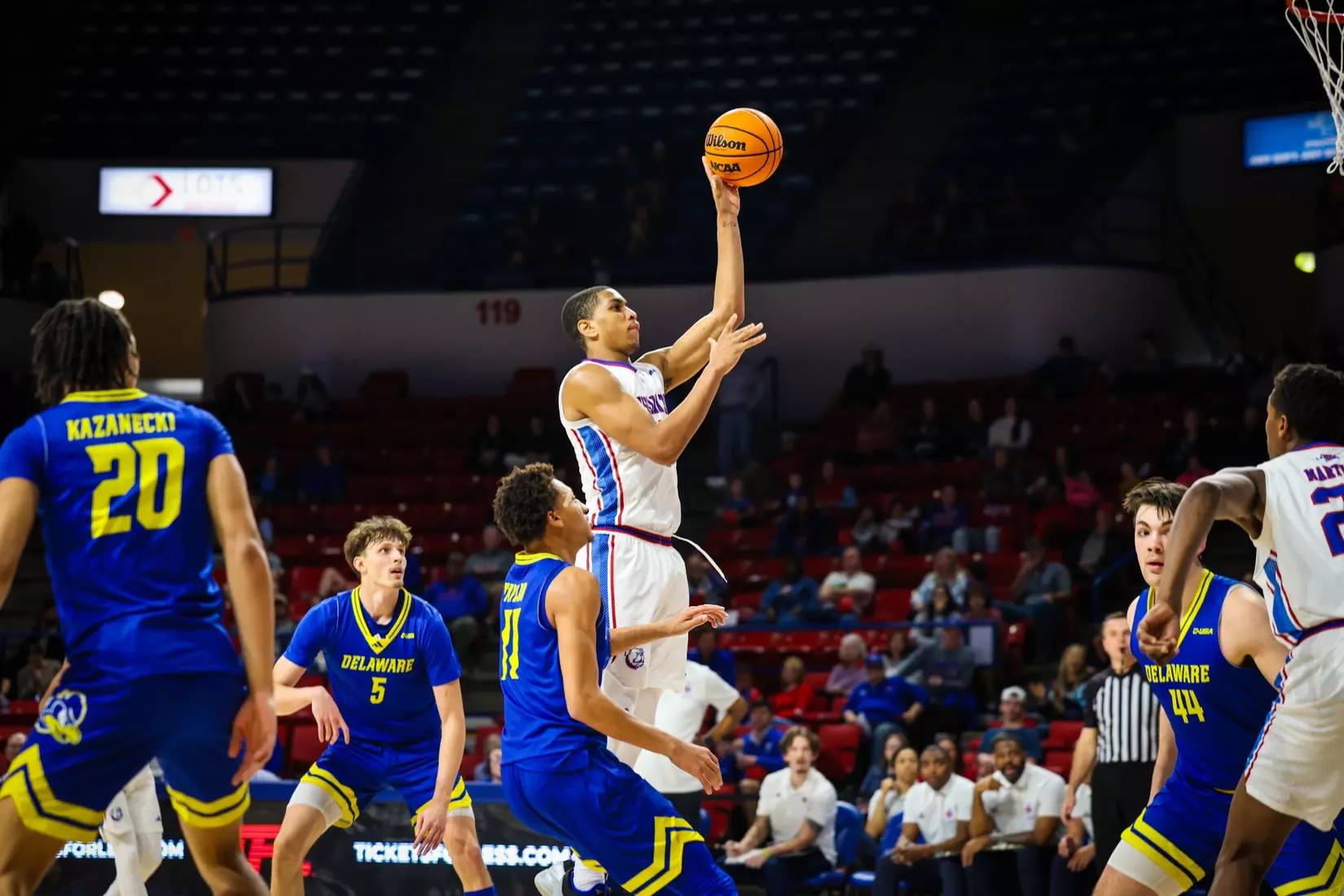 Bulldogs down Blue Hens in overtime, 70-68, on Saturday afternoon in the TAC