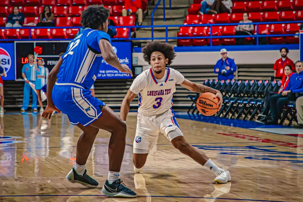 DJ Dudley hit the game-winning three as the Bulldogs overcame a 20-point deficit to defeat the Blue Raiders, 59-58, on Wednesday night