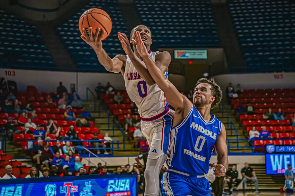 DJ Dudley hit the game-winning three as the Bulldogs overcame a 20-point deficit to defeat the Blue Raiders, 59-58, on Wednesday night