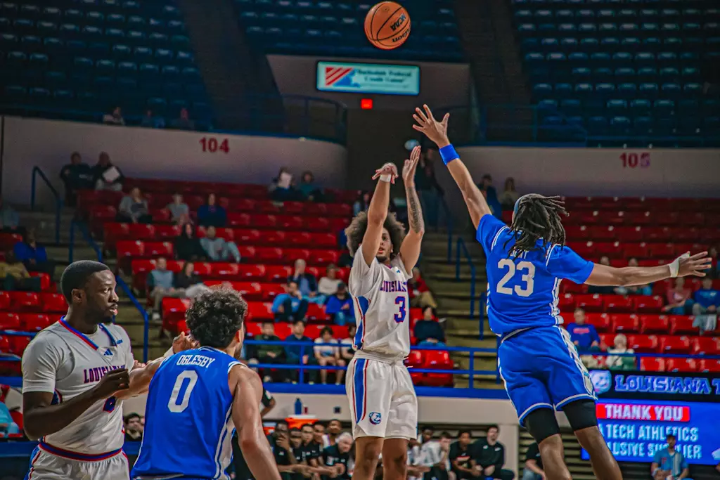 DJ Dudley hit the game-winning three as the Bulldogs overcame a 20-point deficit to defeat the Blue Raiders, 59-58, on Wednesday night