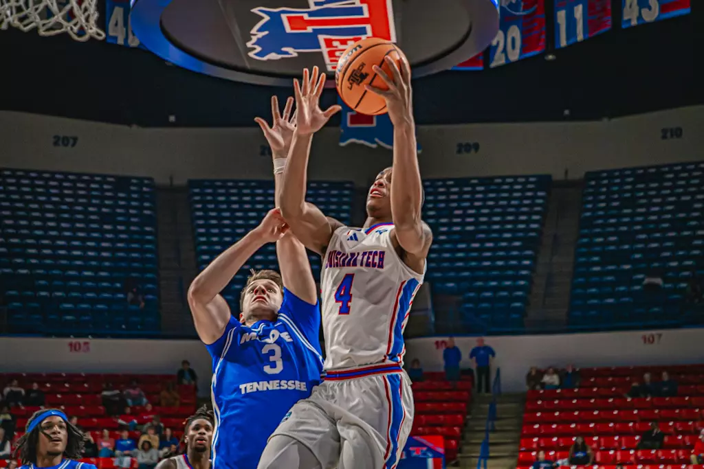 DJ Dudley hit the game-winning three as the Bulldogs overcame a 20-point deficit to defeat the Blue Raiders, 59-58, on Wednesday night
