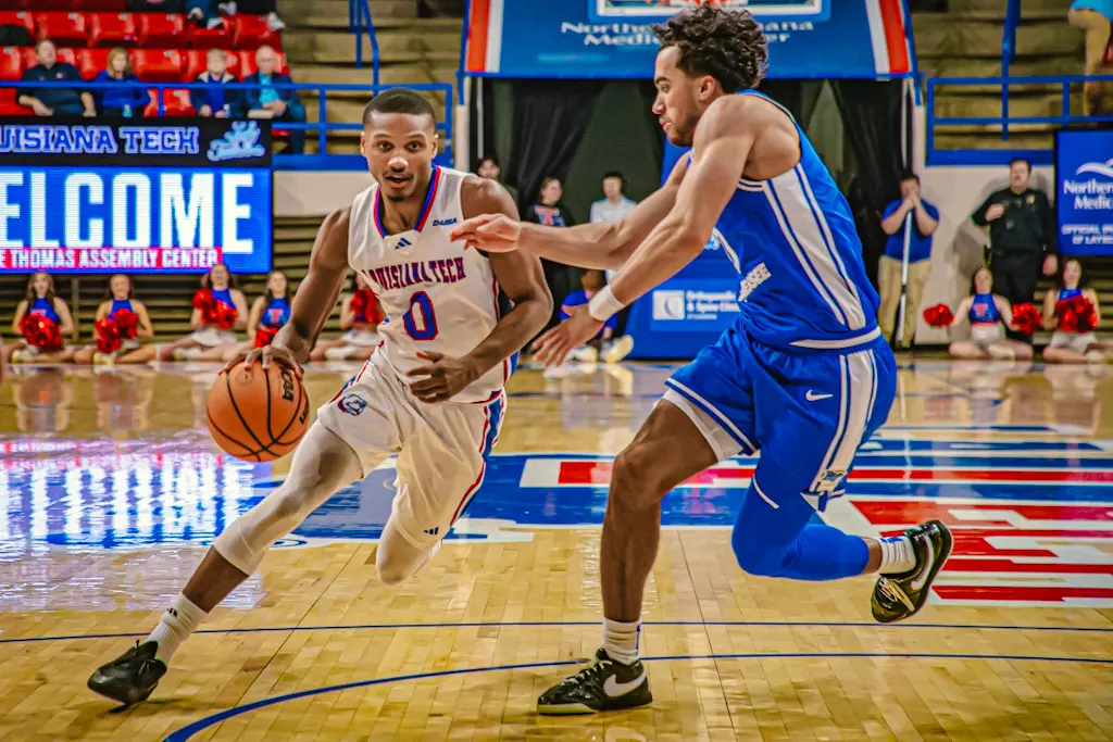 DJ Dudley hit the game-winning three as the Bulldogs overcame a 20-point deficit to defeat the Blue Raiders, 59-58, on Wednesday night
