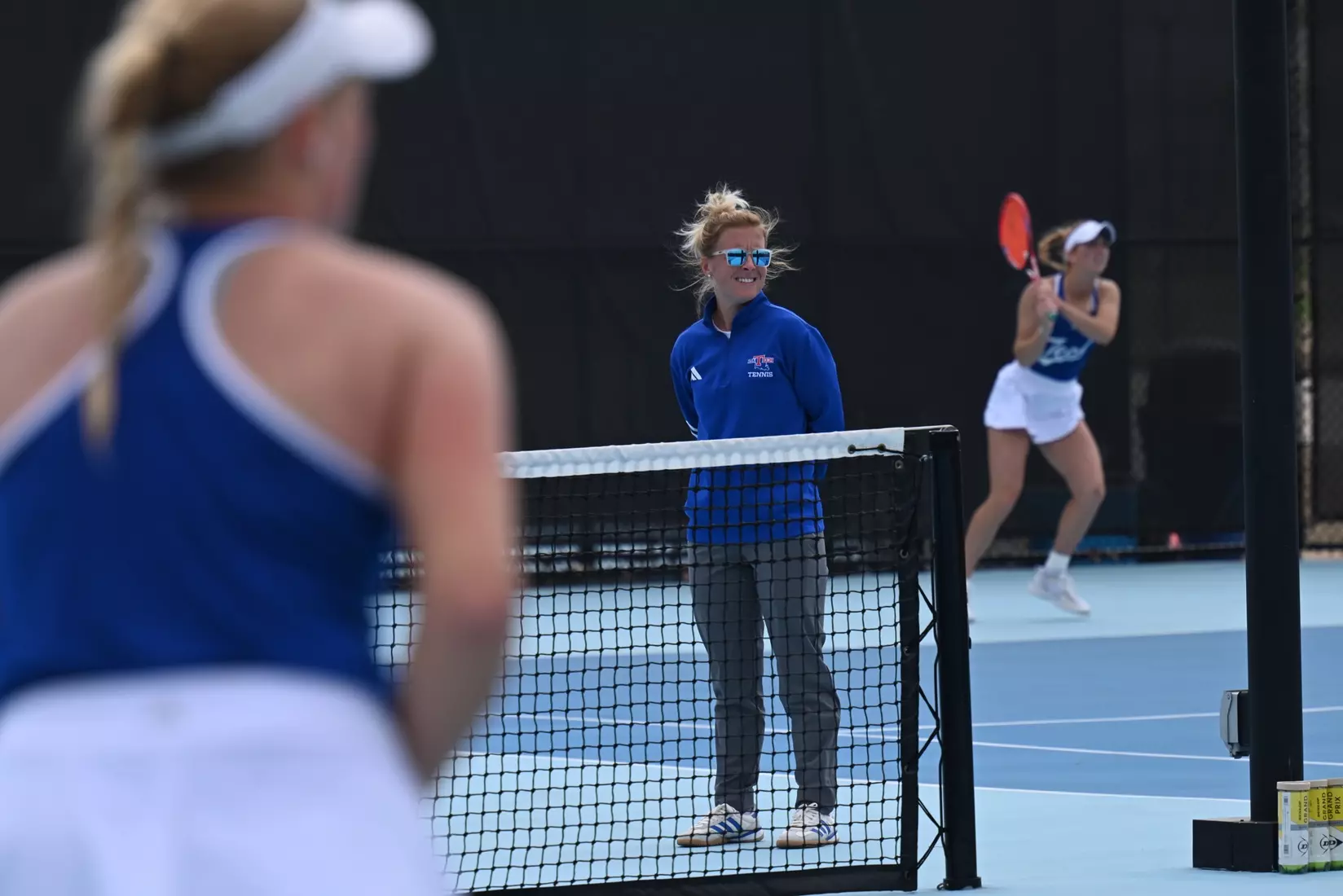 Bulldogs dominate in home opener, defeating Lumberjacks 6-1 on Saturday at the LA Tech Tennis Complex