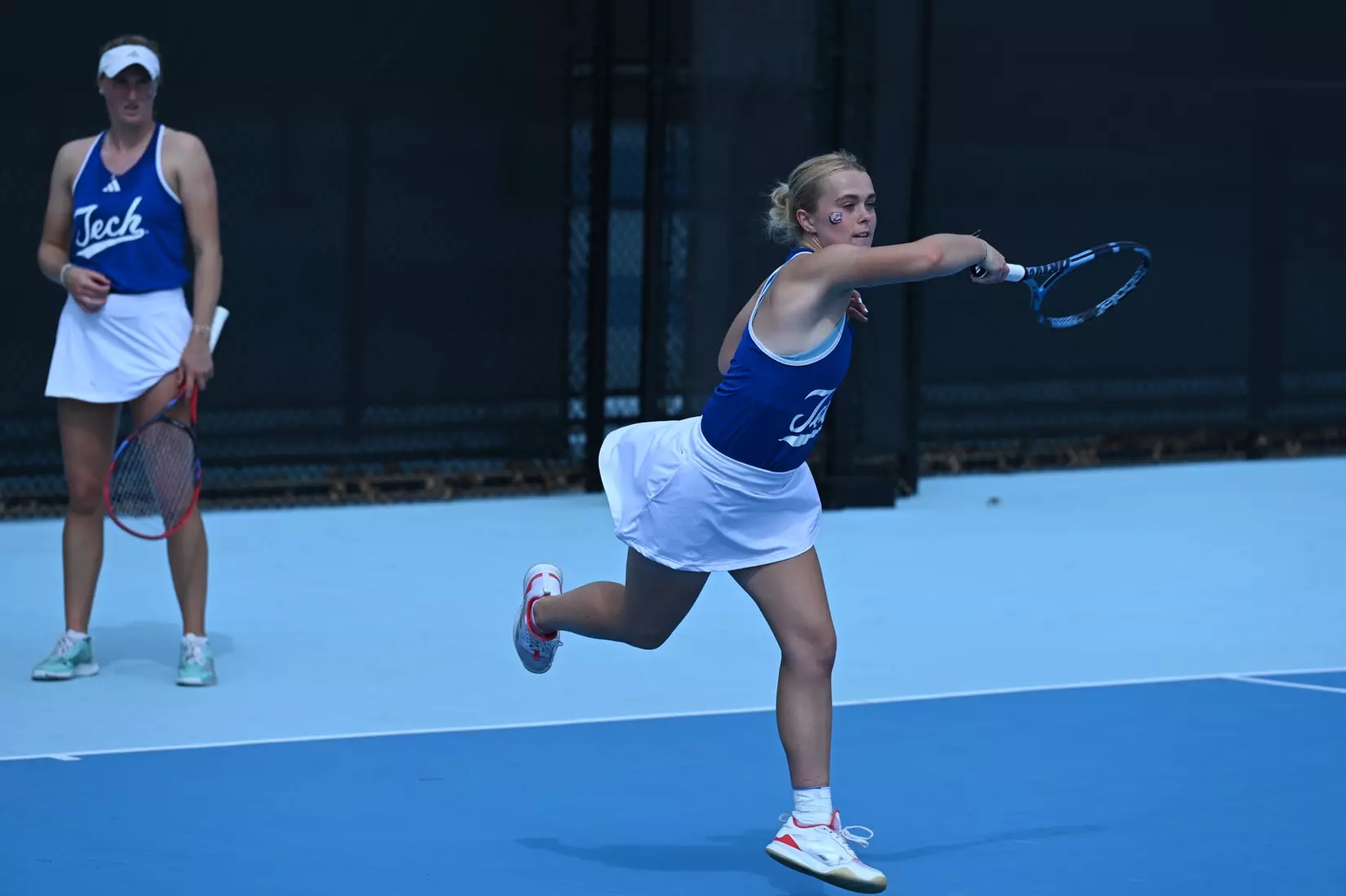 Bulldogs dominate in home opener, defeating Lumberjacks 6-1 on Saturday at the LA Tech Tennis Complex