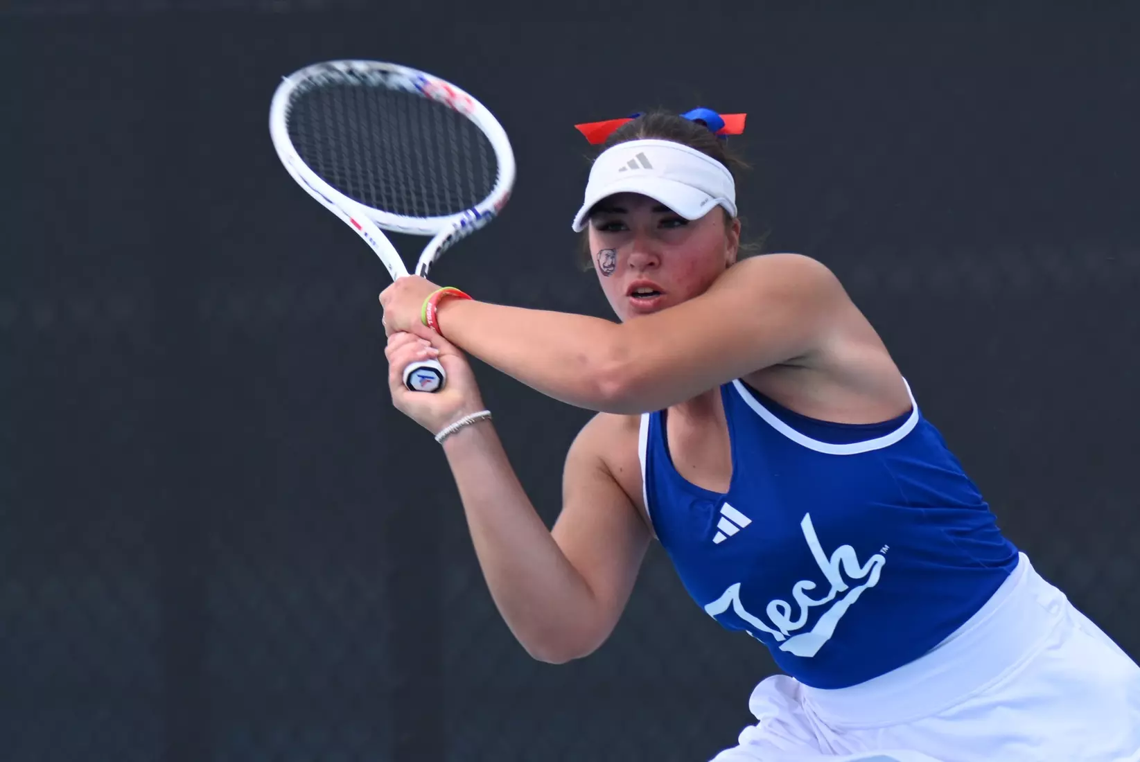 Bulldogs dominate in home opener, defeating Lumberjacks 6-1 on Saturday at the LA Tech Tennis Complex
