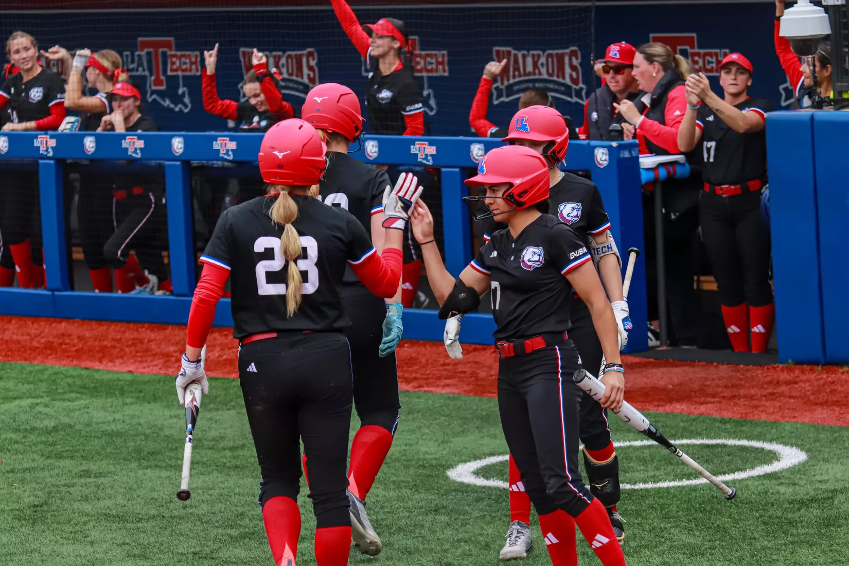 LA Tech defeats Southern Miss 8-0 in five innings.