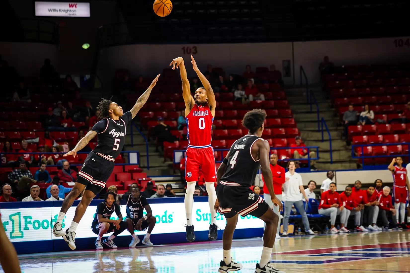 Bulldogs fall to the Aggies on Wednesday night in the TAC