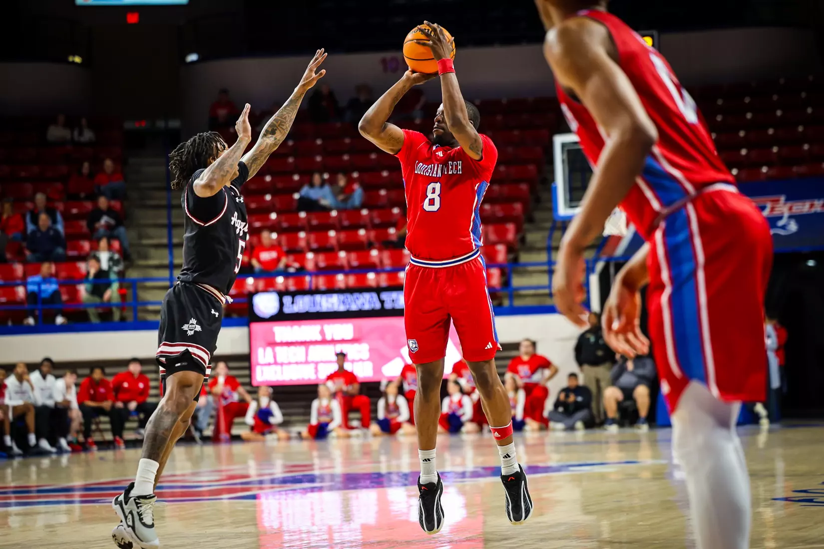 Bulldogs fall to the Aggies on Wednesday night in the TAC