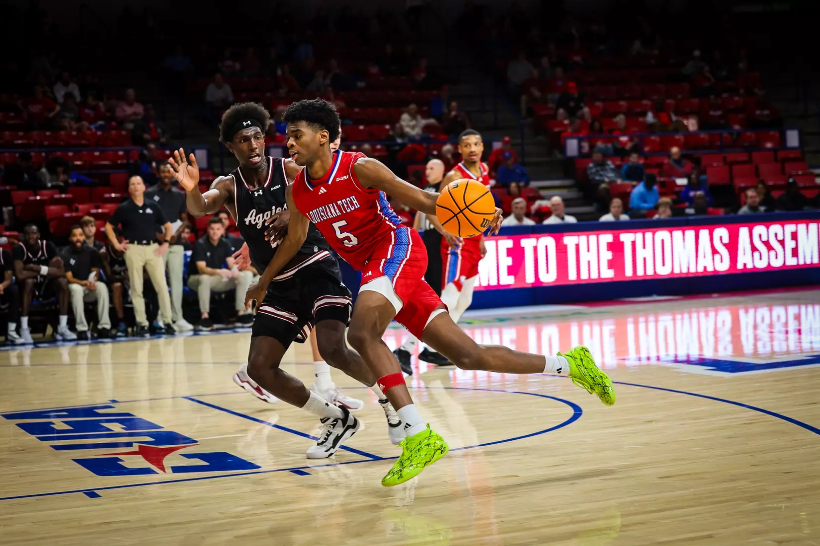 Bulldogs fall to the Aggies on Wednesday night in the TAC