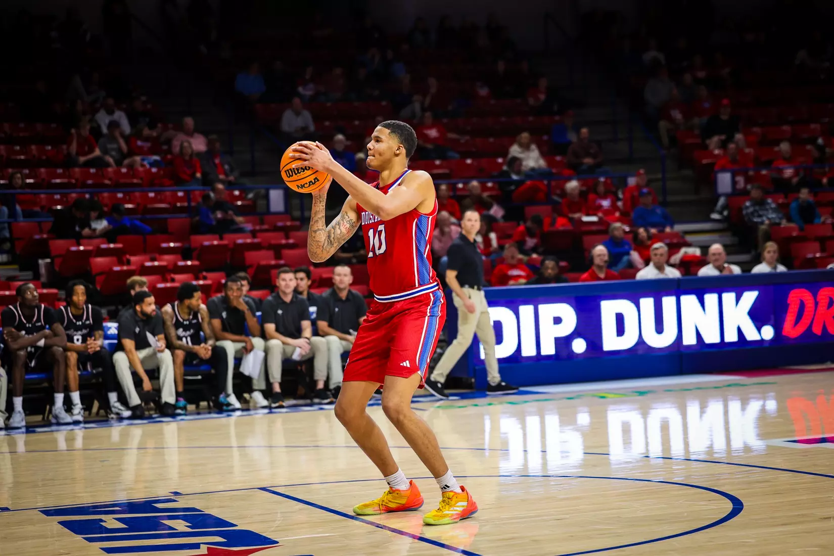 Bulldogs fall to the Aggies on Wednesday night in the TAC