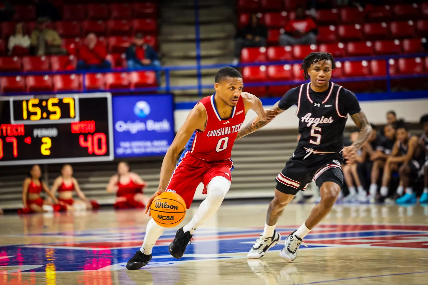 Bulldogs fall to the Aggies on Wednesday night in the TAC