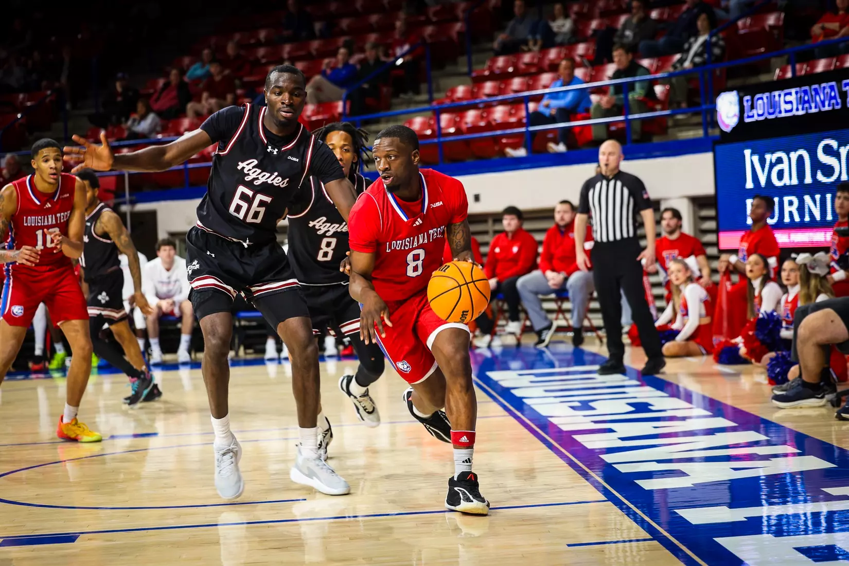 Bulldogs fall to the Aggies on Wednesday night in the TAC