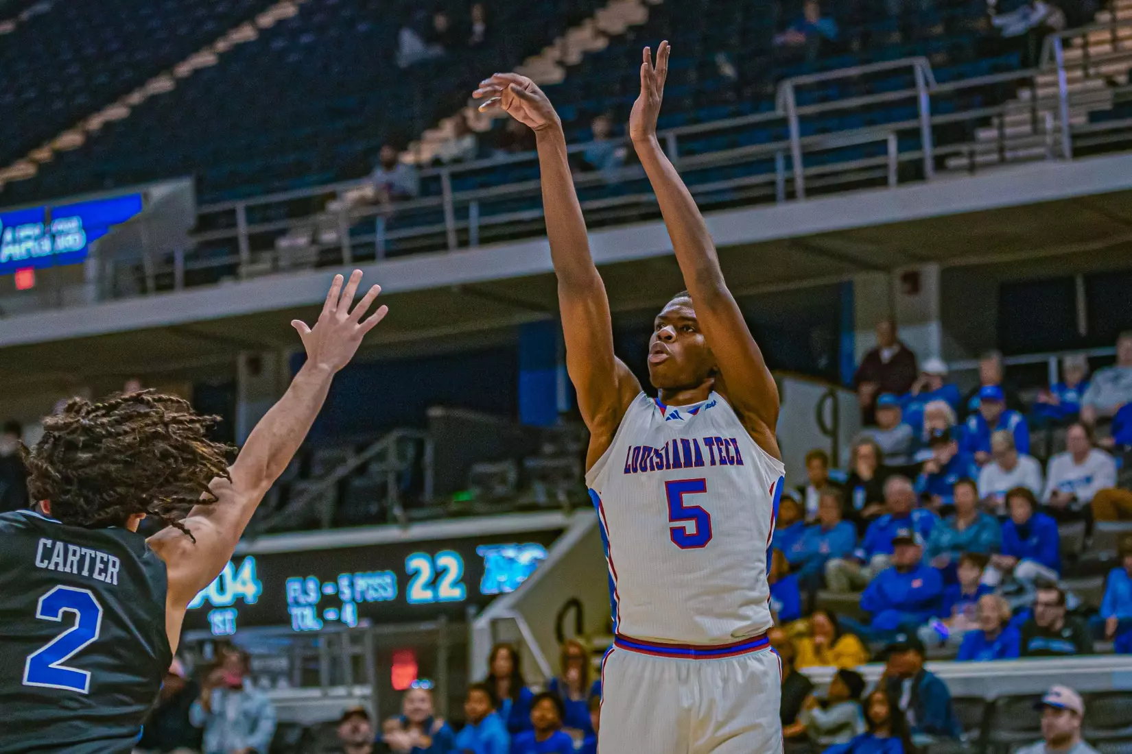 Bulldogs advance to the CUSA Men's Basketball Championship semifinals with an 80-69 victory over Middle Tennessee on Thursday night