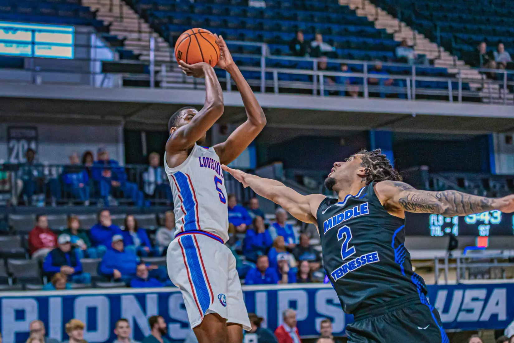 Bulldogs advance to the CUSA Men's Basketball Championship semifinals with an 80-69 victory over Middle Tennessee on Thursday night