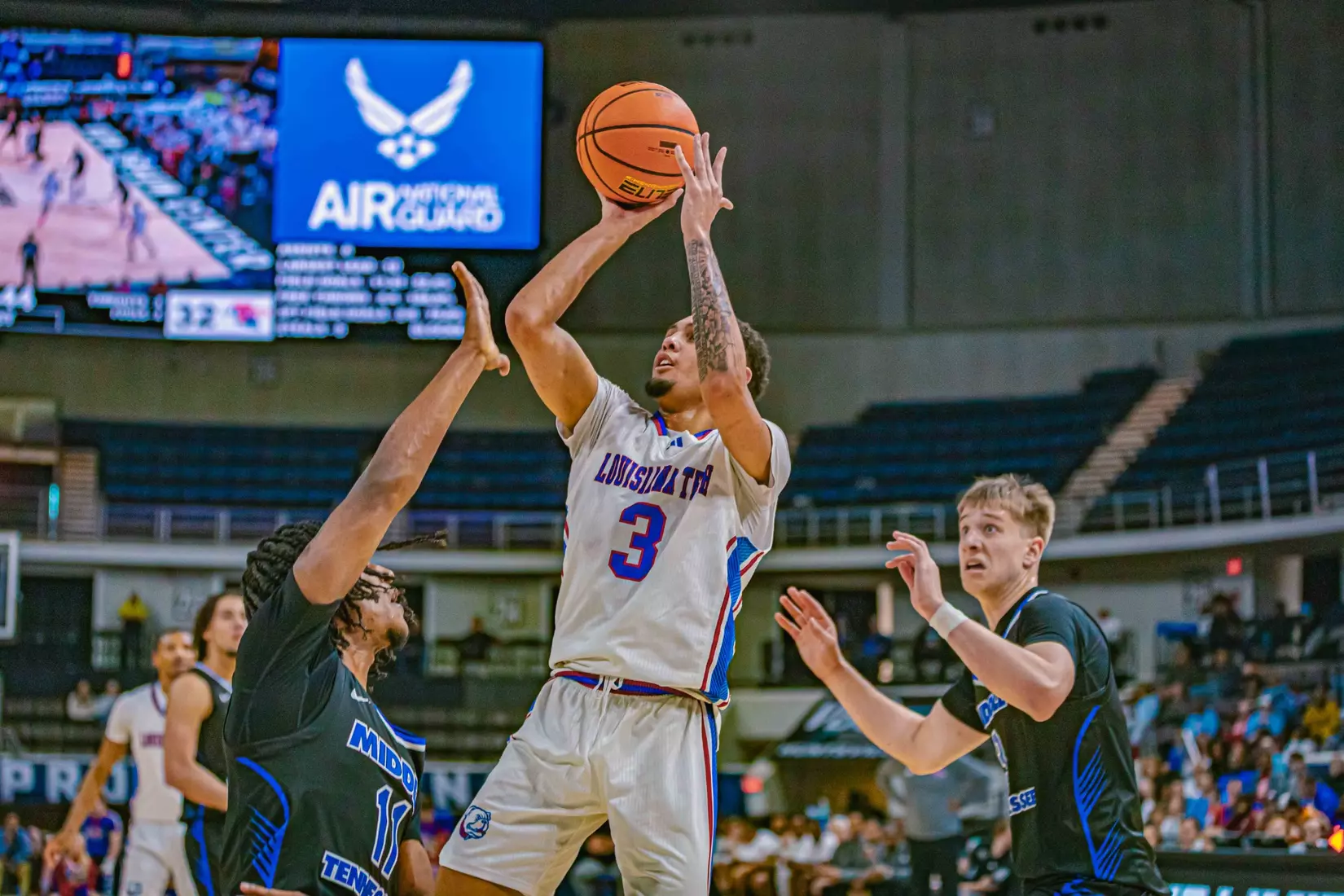 Bulldogs advance to the CUSA Men's Basketball Championship semifinals with an 80-69 victory over Middle Tennessee on Thursday night