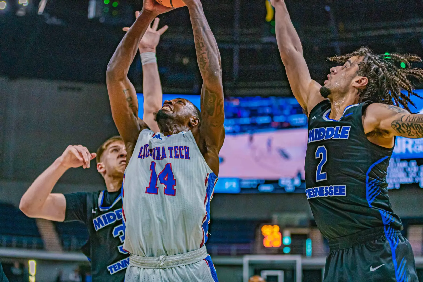 Bulldogs advance to the CUSA Men's Basketball Championship semifinals with an 80-69 victory over Middle Tennessee on Thursday night
