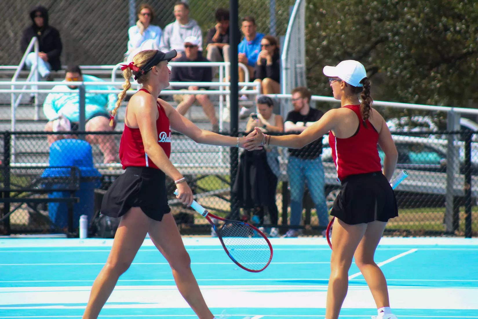 Bulldogs hold off Wildcats in 4-2 win on Sunday at the LA Tech Tennis Complex