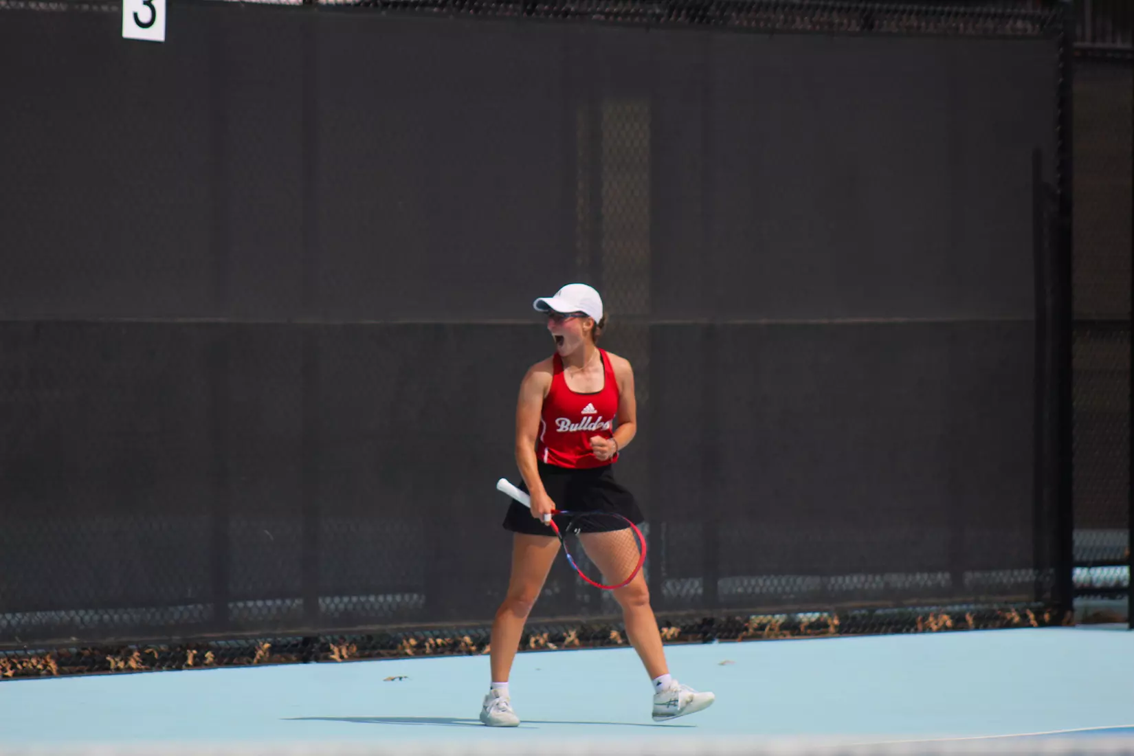 Bulldogs hold off Wildcats in 4-2 win on Sunday at the LA Tech Tennis Complex