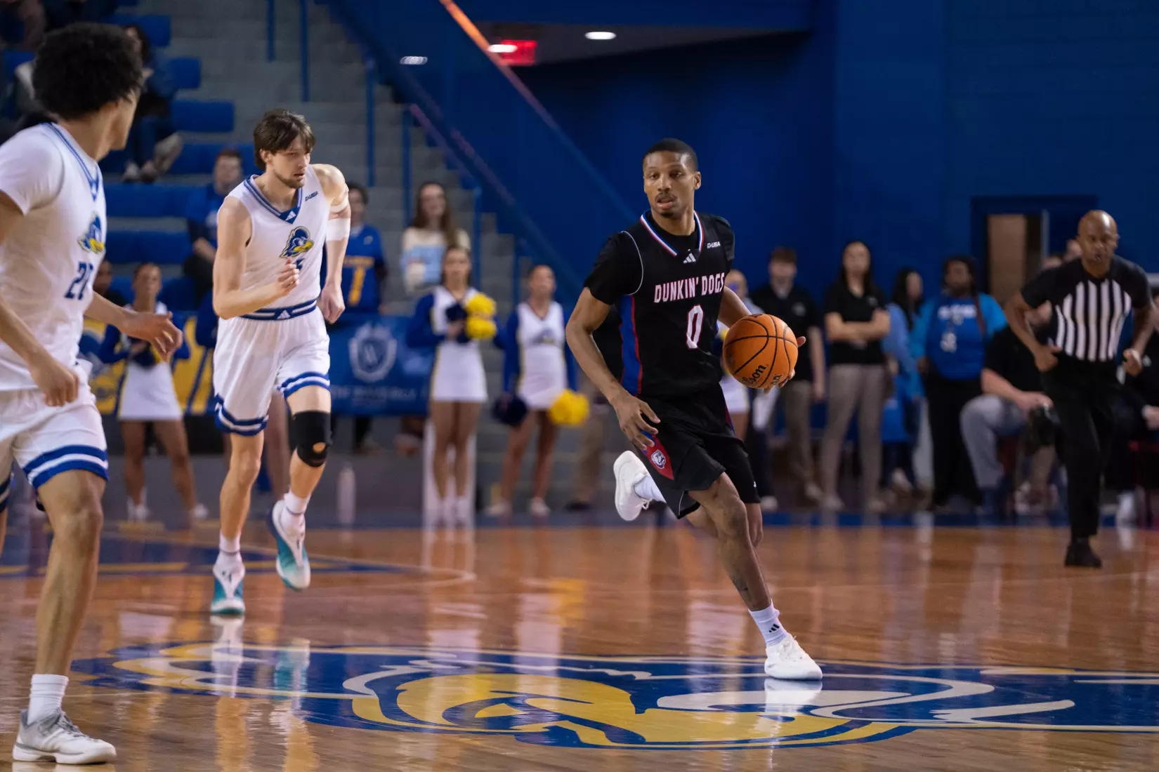 Bulldogs rout Blue Hens, 81-38, in regular season finale