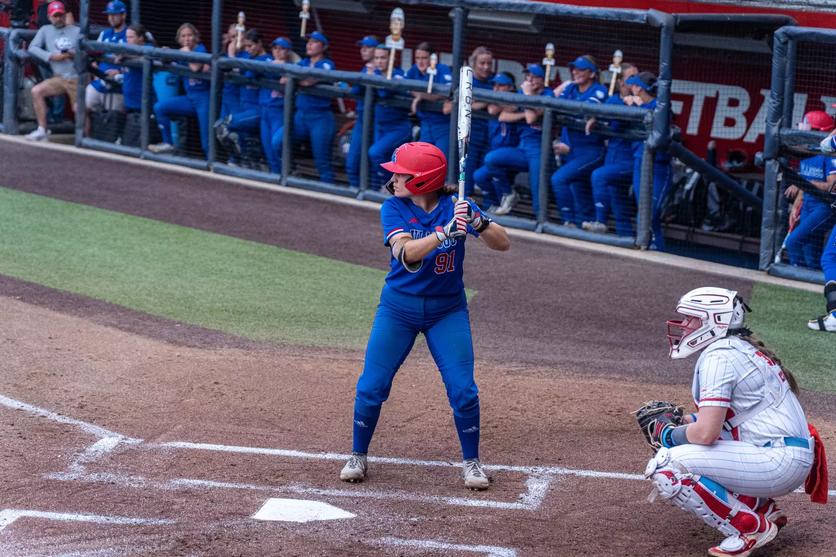 LA Tech defeats Liberty 7-2 in extra innings.