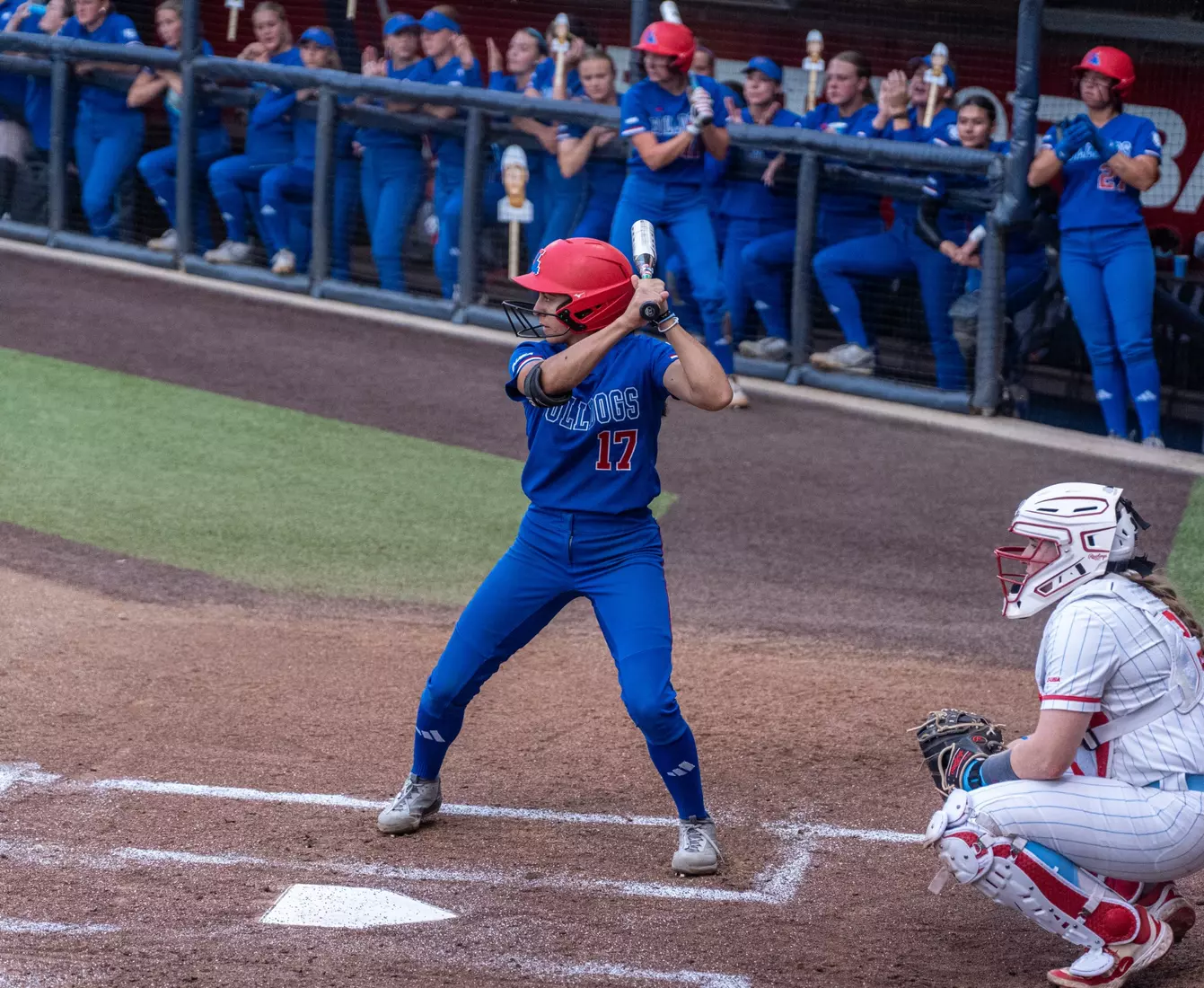 LA Tech defeats Liberty 7-2 in extra innings.