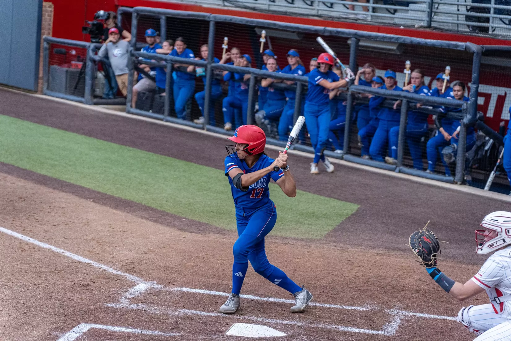 LA Tech defeats Liberty 7-2 in extra innings.