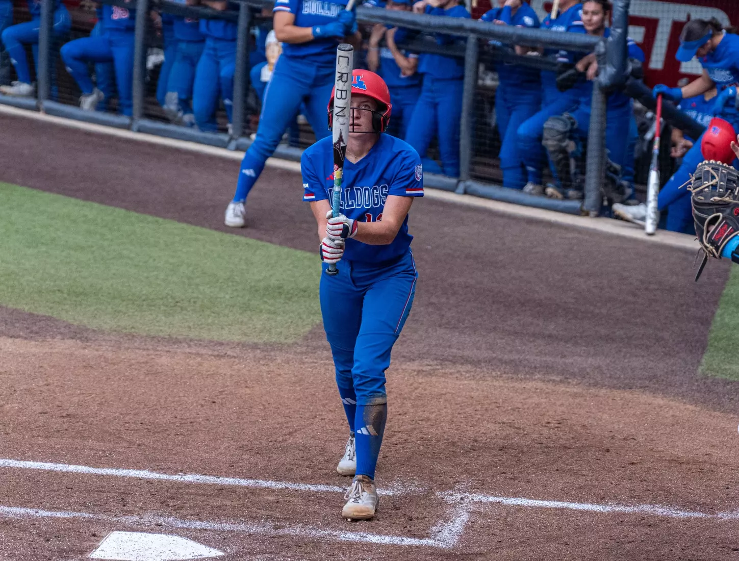 LA Tech defeats Liberty 7-2 in extra innings.