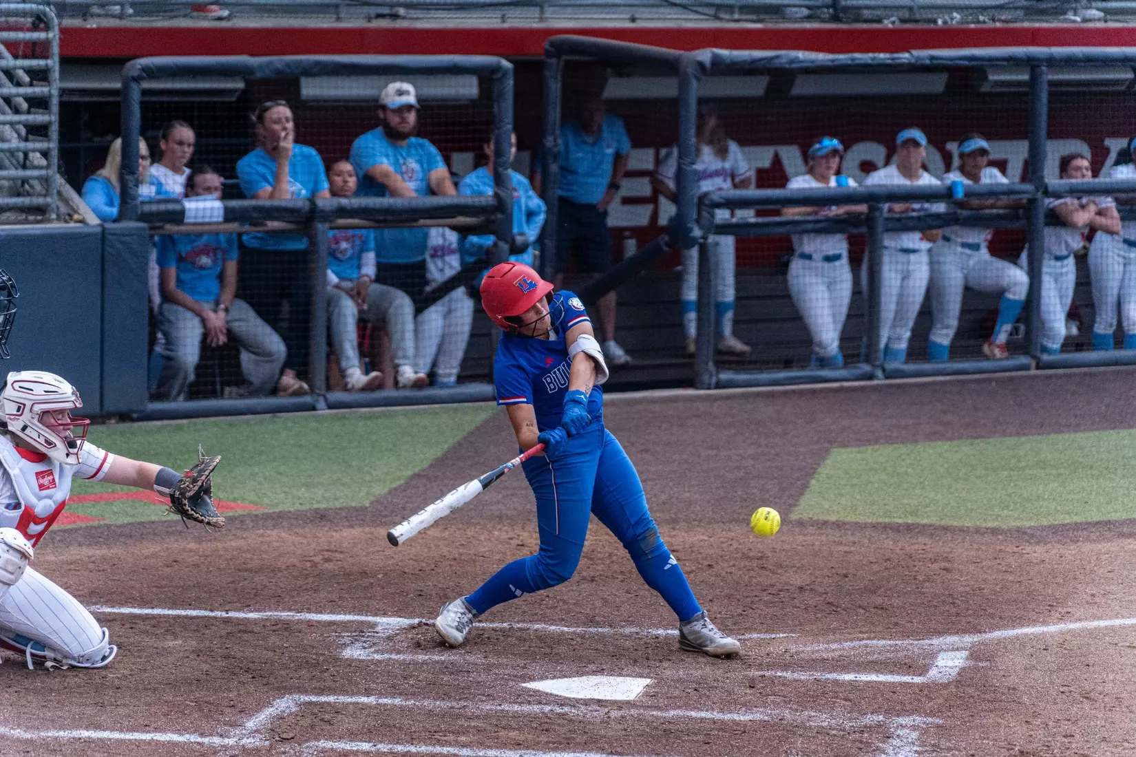 LA Tech defeats Liberty 7-2 in extra innings.