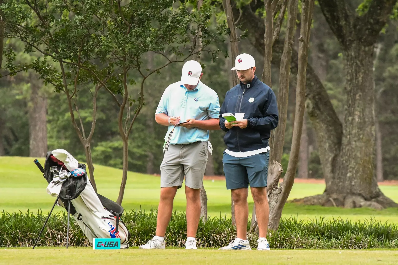 Bulldogs shoot 280 (-8), tying their best single round at the CUSA Championship