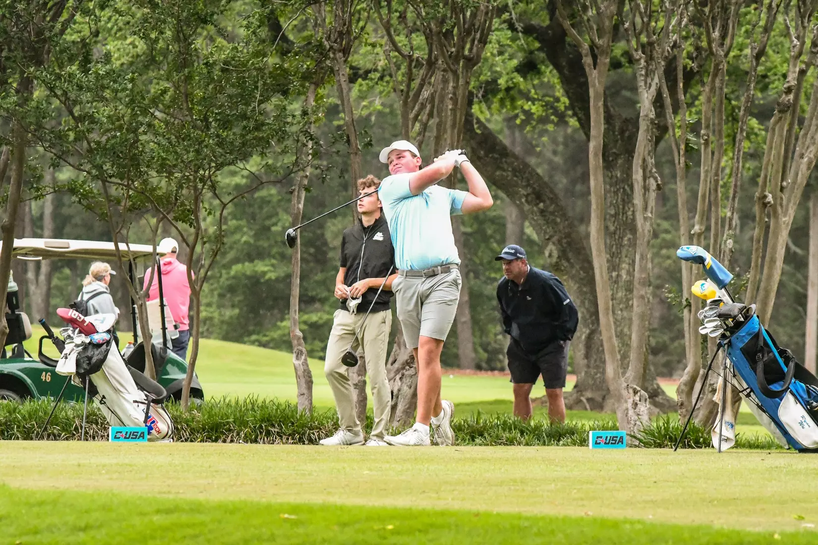 Bulldogs shoot 280 (-8), tying their best single round at the CUSA Championship