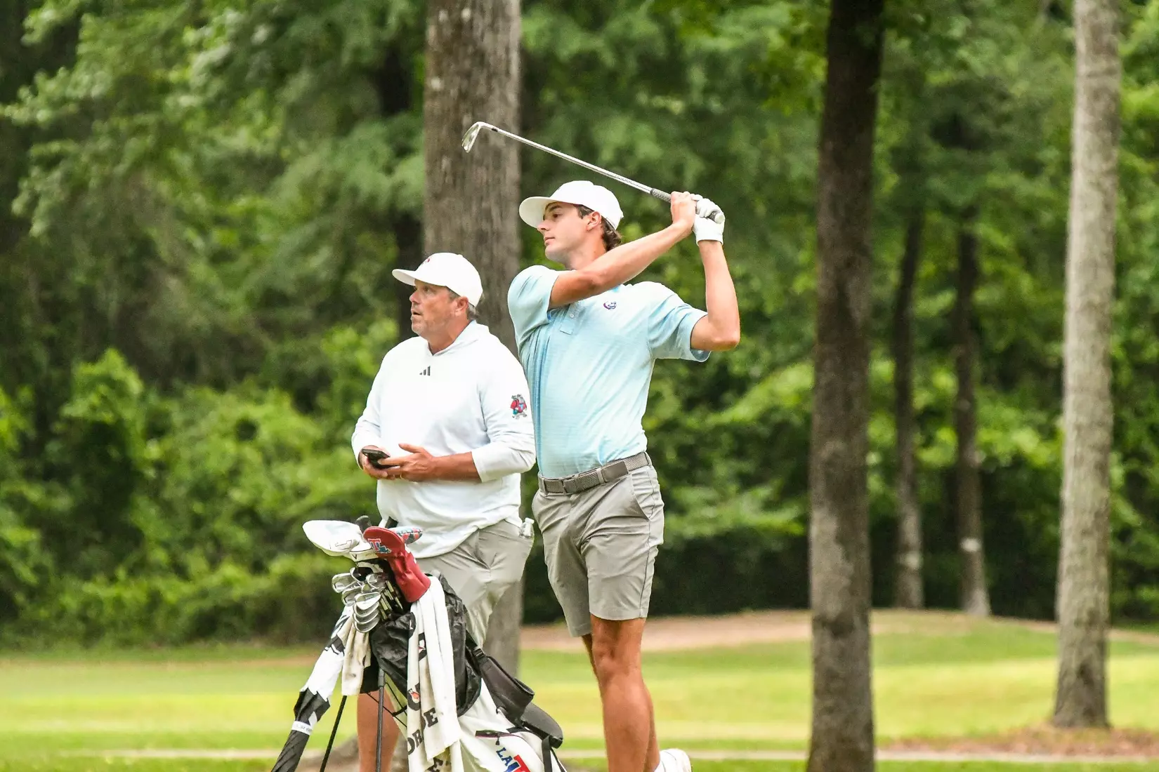 Bulldogs shoot 280 (-8), tying their best single round at the CUSA Championship