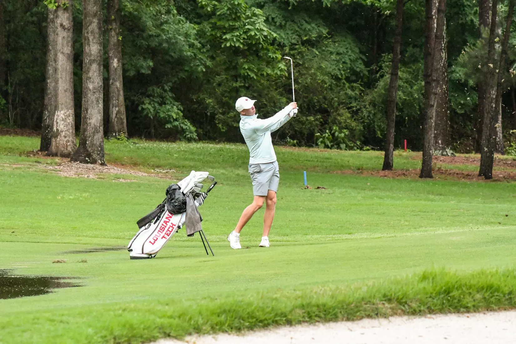 Bulldogs shoot 280 (-8), tying their best single round at the CUSA Championship