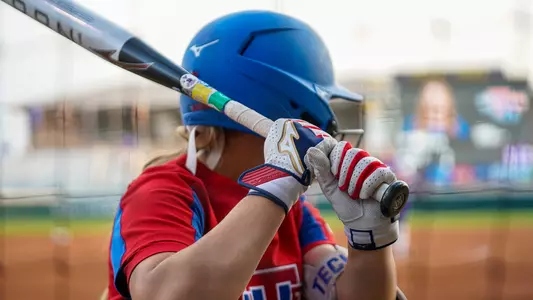 Softball at bat