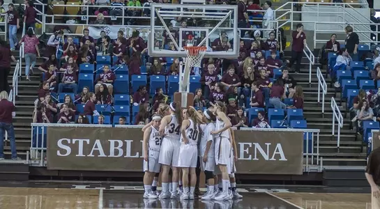 WBB Team Huddle