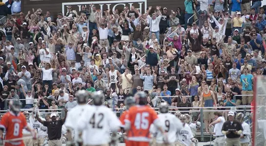 Mens Lacrosse Team Celebration