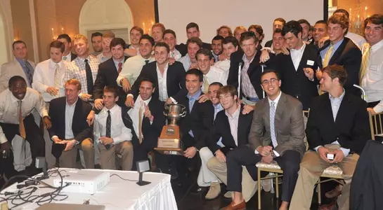 Mens Lacrosse with rings