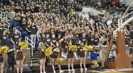 Mens Basketball Lafayette Crowd
