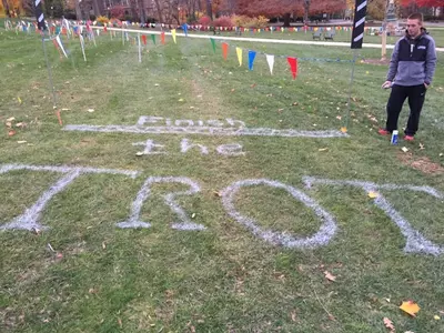 Finish Line of the 2014 Turkey Trot