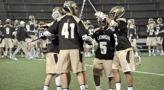 Mens Lacrosse Celebration