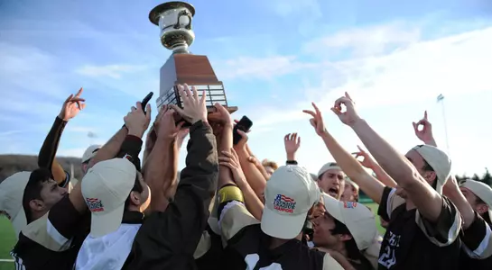 Men's Soccer Championship Trophy
