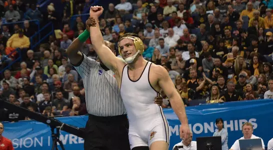 Nathaniel Brown hand raised tOSU
