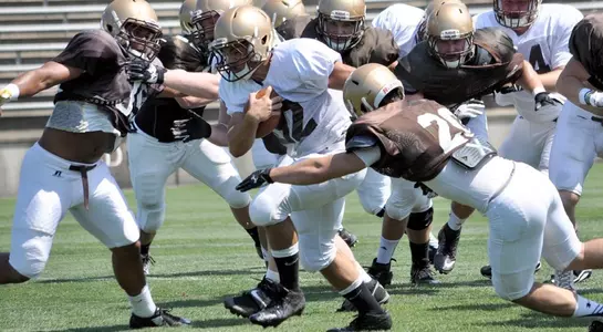 Dominick Bragalone Football Scrimmage