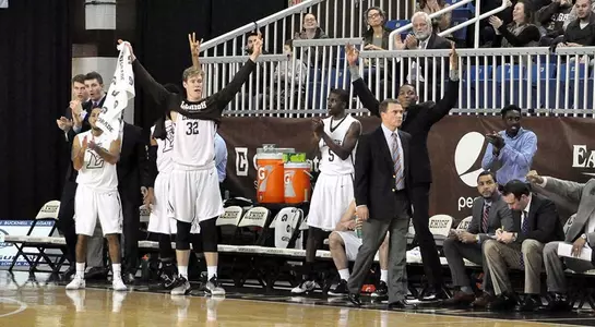 Men's Basketball Team Celebration