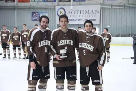 Ice Hockey Accepting Cup