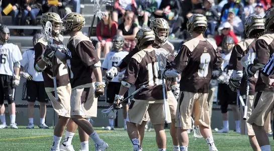 Men's Lacrosse Team Celebration