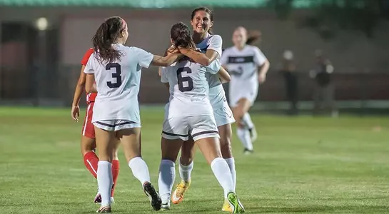 Women's Soccer Team Celebration