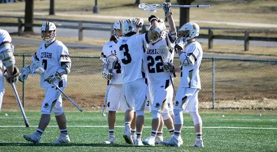 Men's Lacrosse Team Celebration