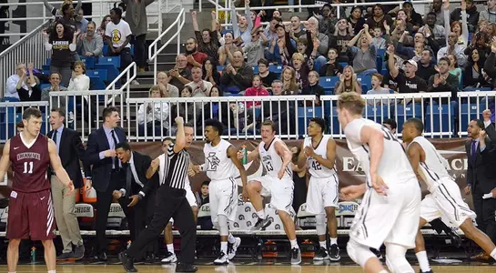 Men's Basketball Team Celebration