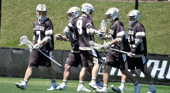 Men's Lacrosse Team Celebration